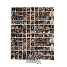 1993 Topps Basketball Cards Uncut Sheet (Michael Jordan All Star) /20000