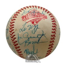 1996 Atlanta Braves Autographed Official World Series Baseball - JSA LOA