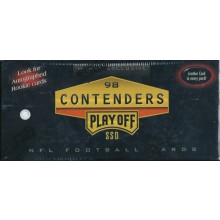 1998 Playoff Contenders Football Hobby Box