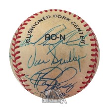 1998 Los Angeles Dodgers Autographed Official National League Baseball - JSA LOA (Vin Scully)