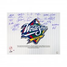 New York Yankees 1998 World Series Champions Autographed 16x20 Photo PSA/DNA LOA