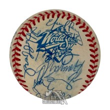 1999 Atlanta Braves Autographed Official World Series Baseball - BAS LOA