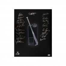 Silver Slugger Award Winners Autographed 16x20 Photo (19 Signatures) PSA/DNA LOA