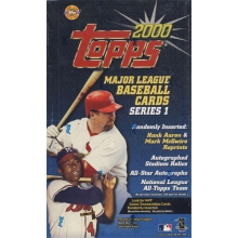 2000 Topps Series 1 Baseball HTA Jumbo Baseball Box