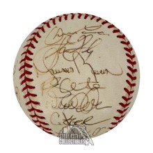 2000 New York Yankees World Series Champions Autographed Official MLB Baseball - JSA LOA
