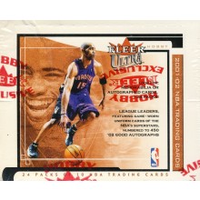 2001-02 Fleer Ultra Basketball Hobby Box