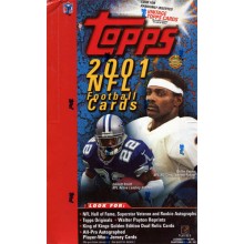 2001 Topps HTA Jumbo Football Box
