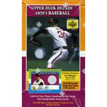 2001 Upper Deck Decade of the 70's Baseball Hobby Box | Steel City