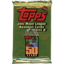 2001 Topps Series 2 Baseball Hobby Pack
