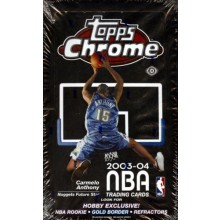 2003-04 Topps Chrome Basketball Hobby Box