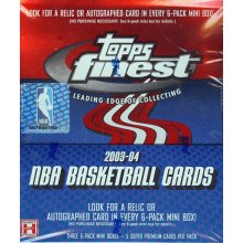 2003-04 Topps Finest Basketball Hobby Box