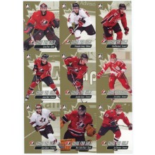 2007 In The Game Going for Gold Team Canada World Juniors 30-Card Set