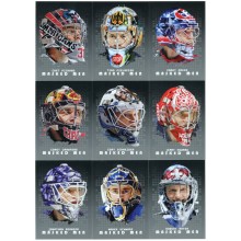 2008-09 In The Game Between The Pipes Masked Men Silver 50-Card Insert Set