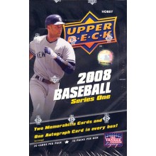 2008 Upper Deck Series 1 Baseball Hobby Box
