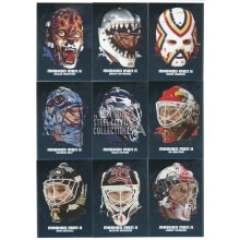 2009-10 In The Game Between The Pipes Masked Men II Silver 50-Card Insert Set