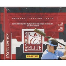 2009 Donruss Elite Extra Edition Baseball Hobby Box