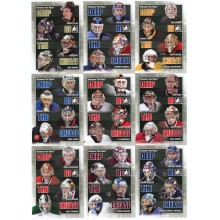 2010-11 In The Game Between The Pipes Hockey Deep in the Crease 25-Card Insert Set