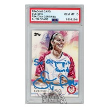 Sue Bird 2012 Topps US Olympic Team Autograph Basketball Card "5x Olympic Gold" #20 PSA/DNA 10 (Light Blue)