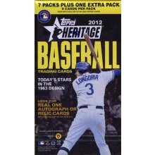 2012 Topps Heritage Baseball 8ct Blaster Box | Steel City
