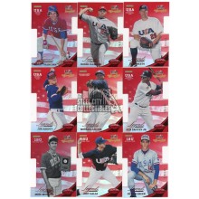 2013 Panini Certified USA Baseball Champions Legends Red Die-Cut /299 Assorted 14 Count Lot