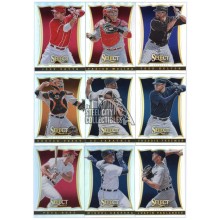 2013 Panini Select Baseball Silver Assorted 107 Count Lot