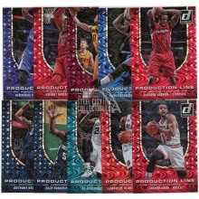 2014-15 Panini Donruss Basketball Production Line Rebounds Leaders Swirlorama 10-Card Set