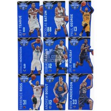 2014-15 Panini Totally Certified Basketball Mirror Platinum Blue Die-Cut /74 69-Card Lot