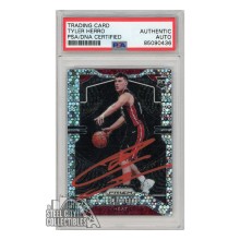 Tyler Herro 2019-20 Panini Prizm Fast Break Autograph Rookie Card #259 PSA/DNA (Red)