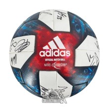 2019 Chicago Fire FC Autographed Team Signed Match Used Adidas Soccer Ball - BAS/Fanatics LOA