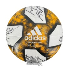 2019 Real Salt Lake Autographed Team Signed Match Used Adidas Soccer Ball - BAS/Fanatics LOA (25 Sigs)