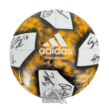 2019 Real Salt Lake Autographed Team Signed Match Used Adidas Soccer Ball - BAS/Fanatics LOA (26 Sigs)