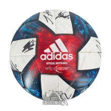 2019 Vancouver Whitecaps Autographed Team Signed Match Used Red/White/Blue Adidas Soccer Ball - BAS/Fanatics LOA (20 Sigs)