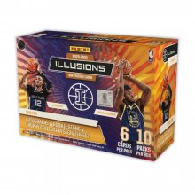 2020-21 Panini Illusions Basketball Mega Box (Sapphire and Yellow Parallels)