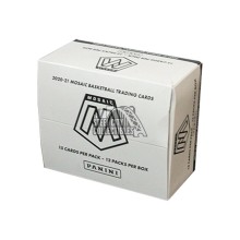 2020-21 Panini Mosaic Basketball Cello Multi 12-Pack Box (Pink Camo Prizms)
