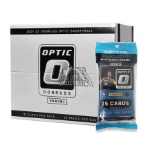 2021-22 Panini Donruss Optic Basketball Multi Cello 12-Pack Box
