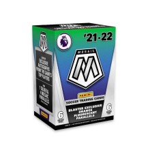 2021-22 Panini Mosaic Premier League Soccer 6-Pack Blaster Box (Orange Fluorescent Parallels)