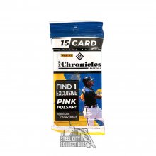 2021 Panini Chronicles Baseball 15-Card Value Pack (Pink Pulsar Cards)