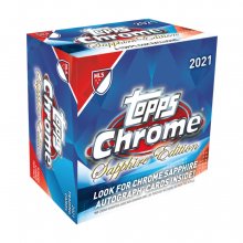 2021 Topps MLS Chrome Soccer Sapphire Edition Box