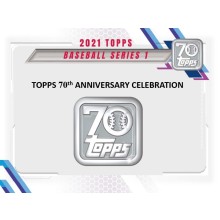 2021 Topps Series 1 Baseball 108 Pack Fat Pack Case