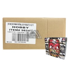 2021 Panini Select Football Hobby 12-Box Case