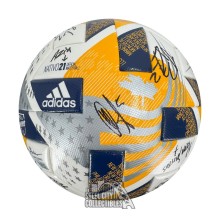 2021 Columbus Crew Autographed Team Signed Match Used Adidas Soccer Ball - BAS/Fanatics LOA (26 Sigs)