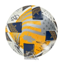 2021 Columbus Crew Autographed Team Signed Match Used Adidas Soccer Ball - BAS/Fanatics LOA (27 Sigs)