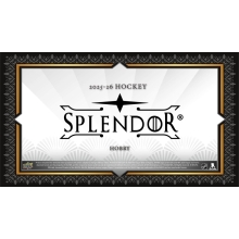 2025-26 Upper Deck Splendor Hockey Hobby 6-Box Case