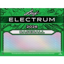 2026 Leaf Electrum Baseball Super Mega 6-Box Case