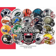 2025 Gold Rush Autographed Full-Size Football Helmet Series 3 Box 2025 Gold Rush Autographed Full-Size Football Helmet Series 3 Box