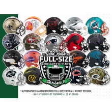 2026 Gold Rush Autographed Full-Size Football Helmet Series 1 4-Box Case