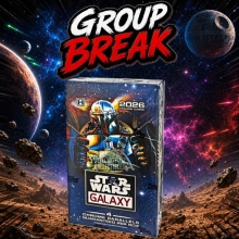 2026 Topps Star Wars Chrome Galaxy Hobby Box — Random 3-Pack Group Break #5 -- Mikey