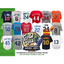 2026 Gold Rush Autographed Baseball Jersey Series 2 Box