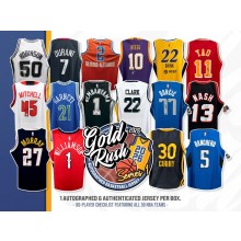 2026 Gold Rush Autographed Basketball Jersey Series 1 Box