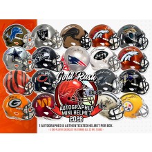 Rush Hour 2 プロモ3LP (激レアシールド) 宇多田 ファレル ③ 2026 Gold Rush Autographed Mini Helmet Football Edition Series 3